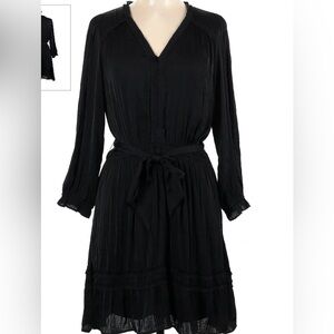 Simply Vera Vera Wang black dress size medium NWT